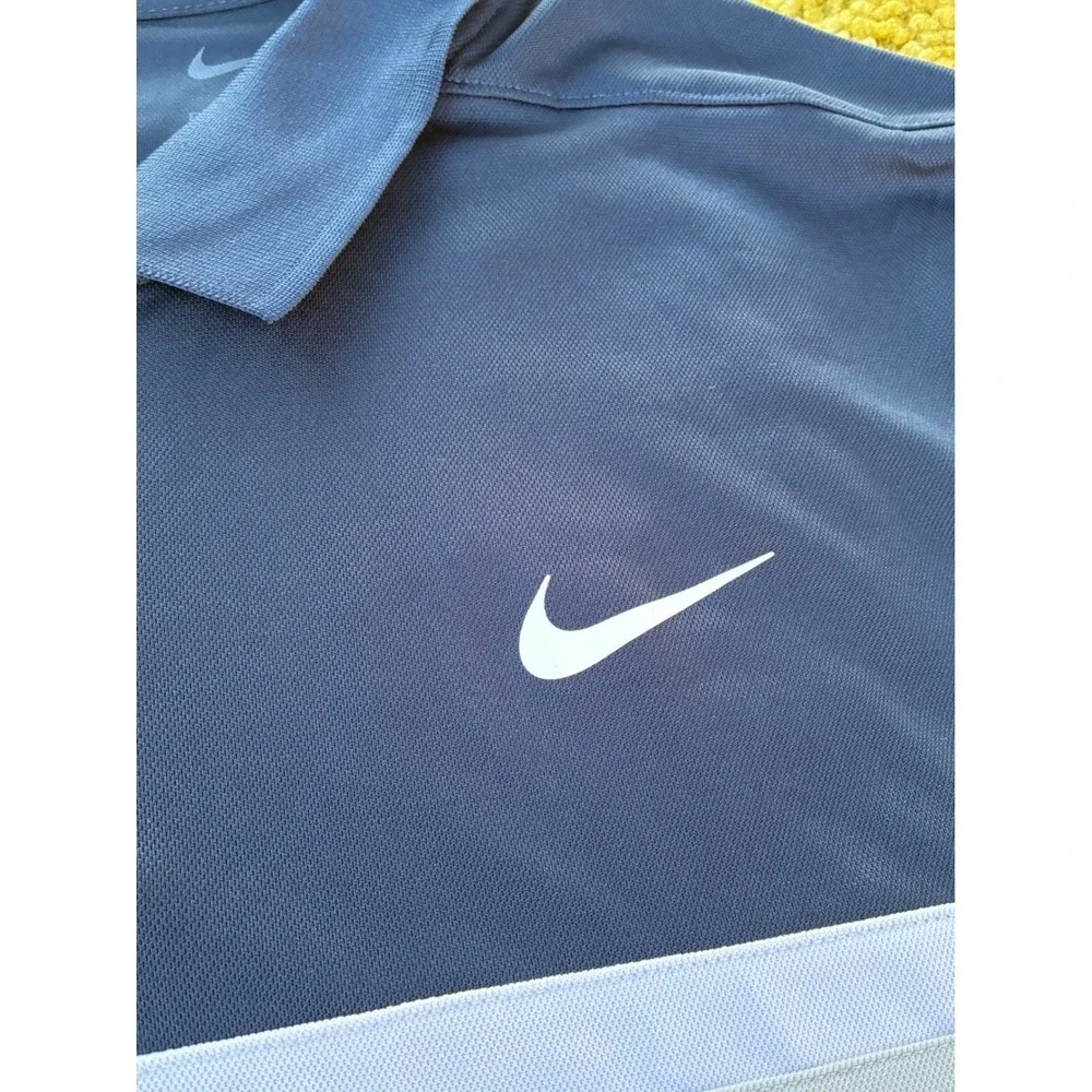 Nike Los Angeles Clippers Dri FIT Polo Shirt‎ Mens XL Navy White Athletic
